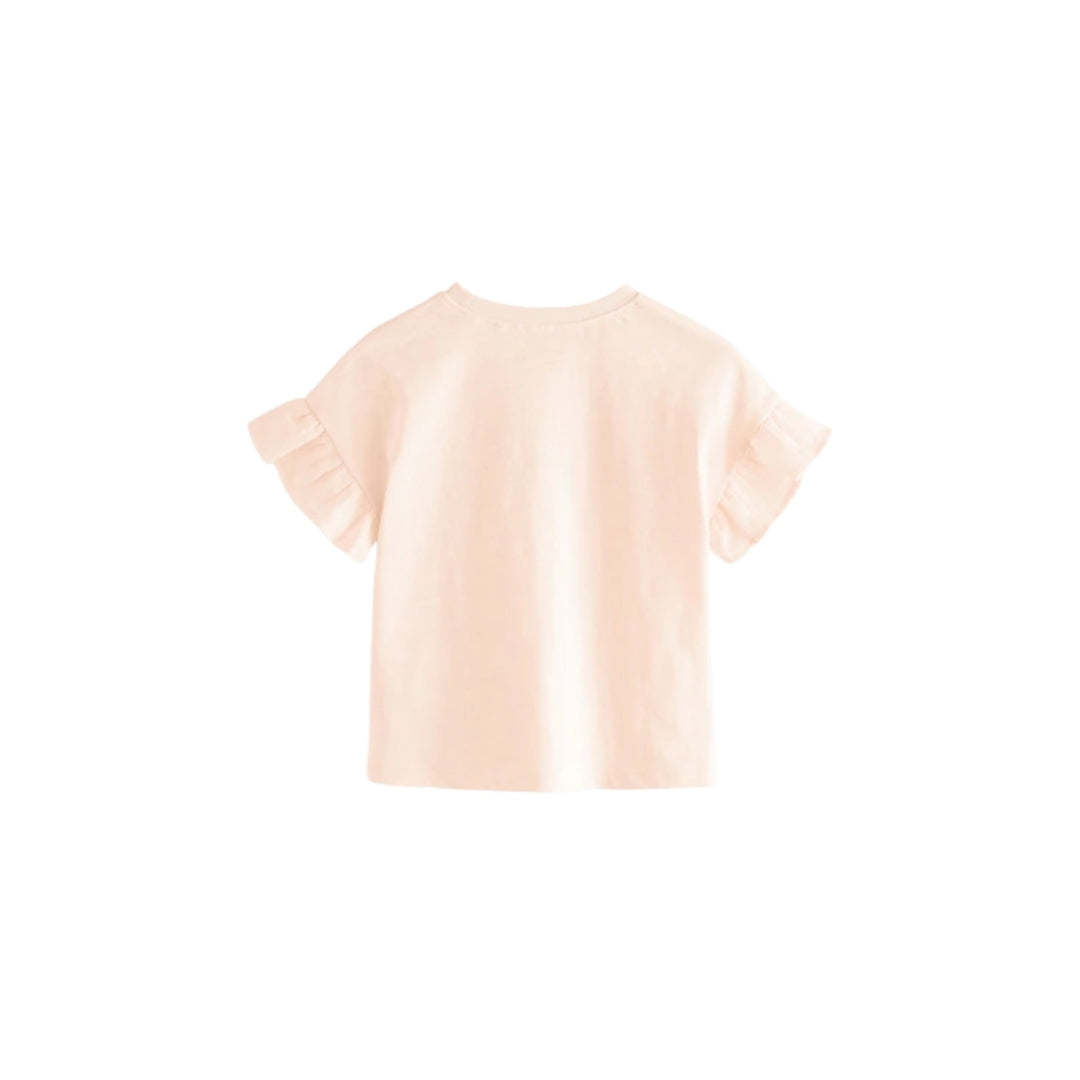 Girls Short Sleeve T-shirt-Pack Of 4